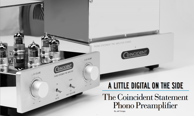 A Little Digital on the Side The Coincident Statement Phono  Preamplifier	